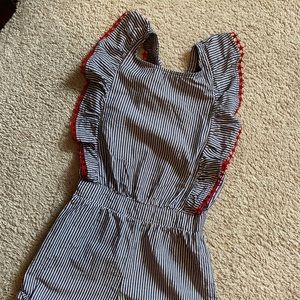 Car & Jack 4th of July Romper